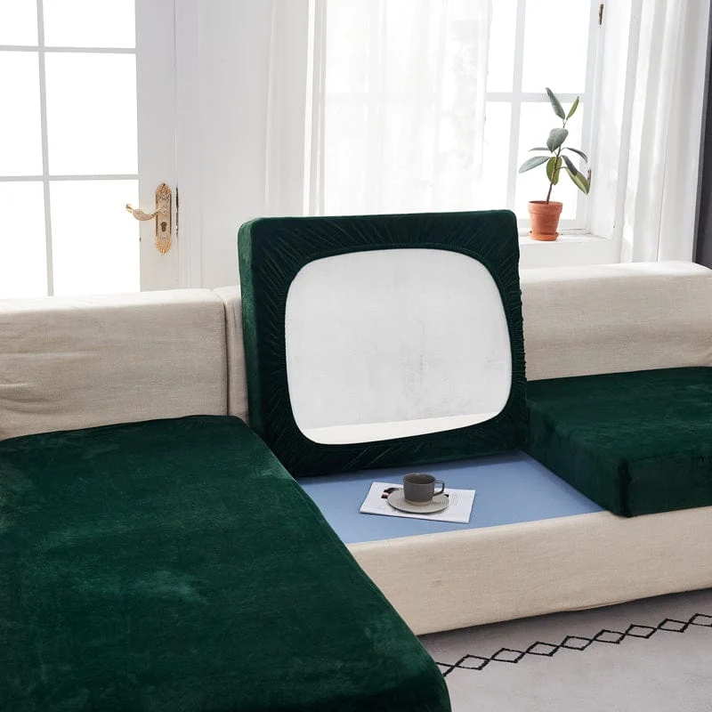 Housse de Coussin de Canapé Velours