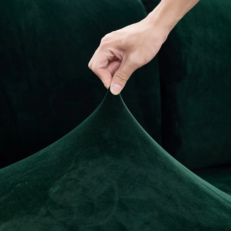 Housse de Coussin de Canapé Velours