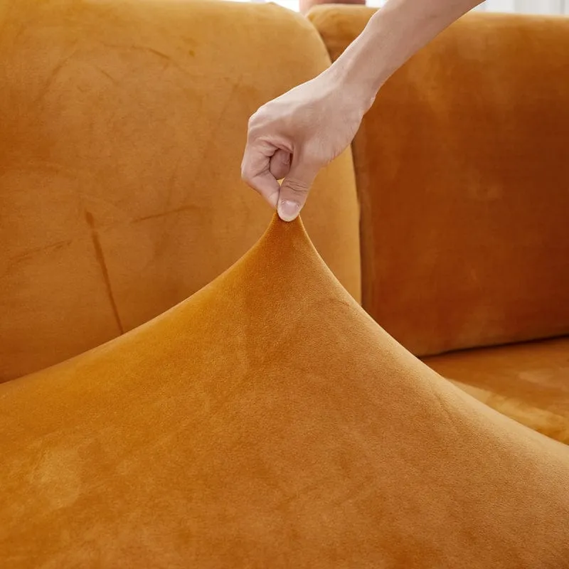 Housse de Coussin de Canapé Velours
