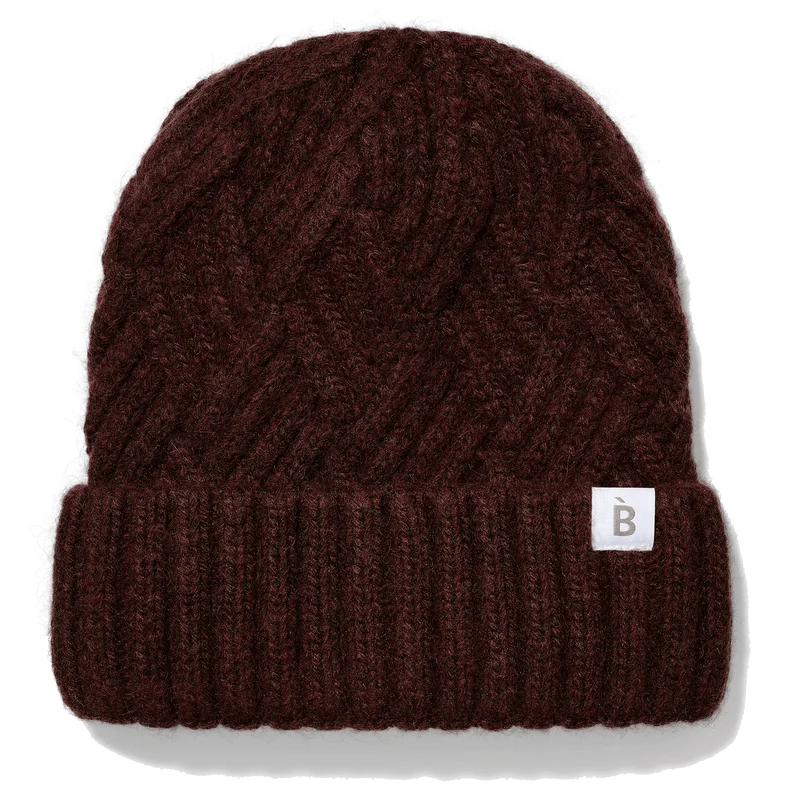 Bonnet en cachemire doublé de soie