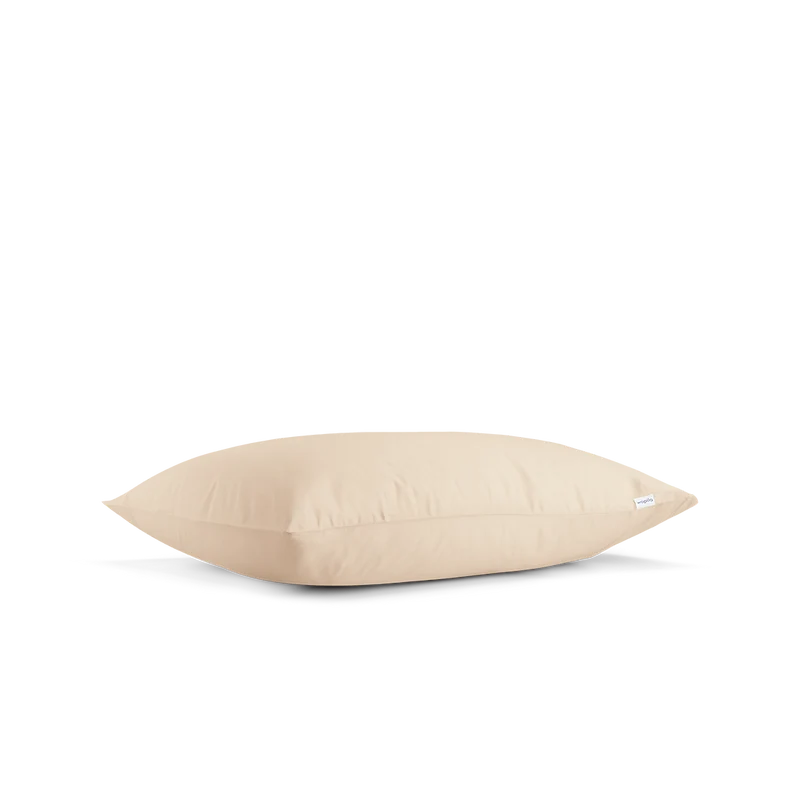 La taie d'oreiller en satin de coton bio