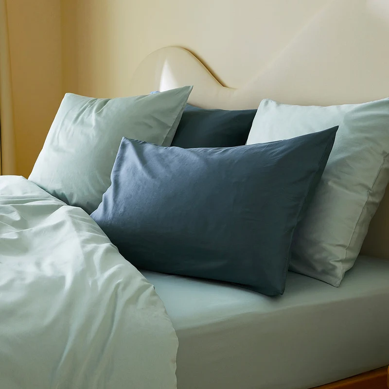 Le drap-housse en satin de coton bio