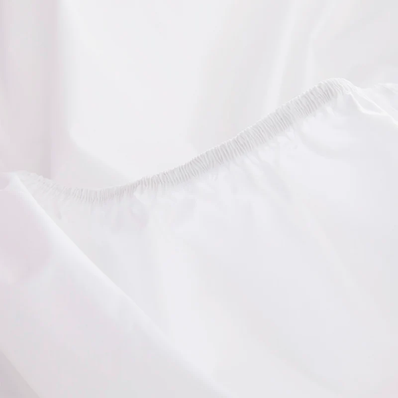Le drap-housse en satin de coton bio