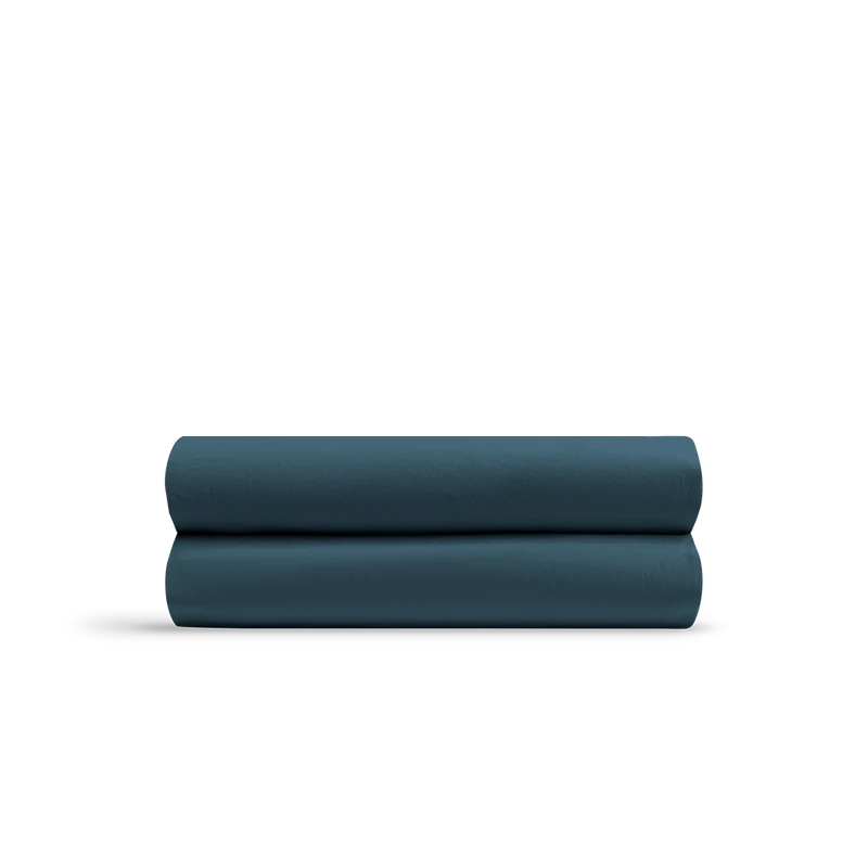 Le drap-housse en satin de coton bio