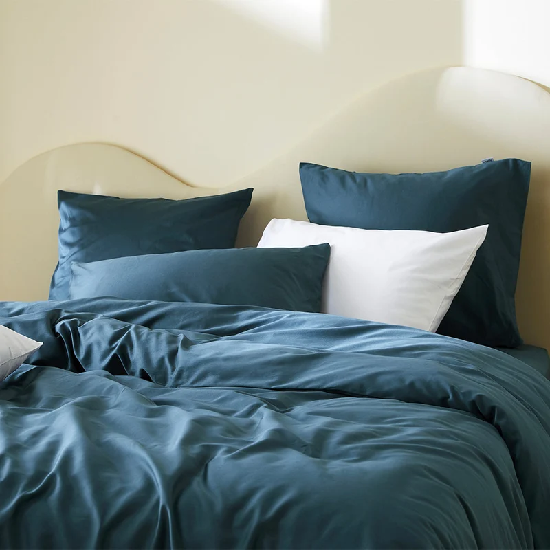 Le drap-housse en satin de coton bio