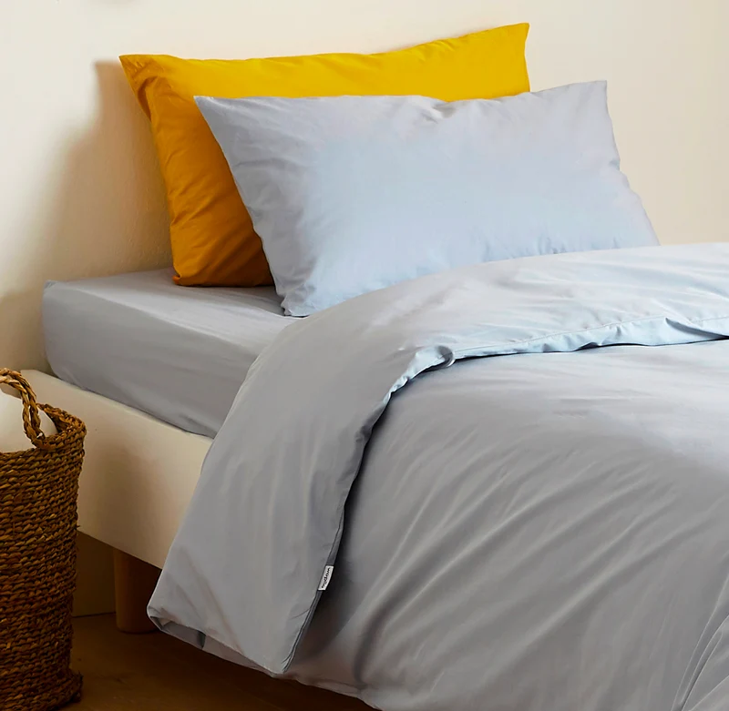 Le drap-housse enfant en percale de coton bio