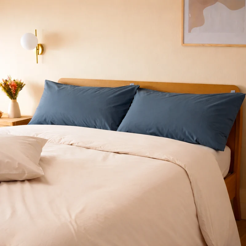La taie du oli max en percale de coton bio
