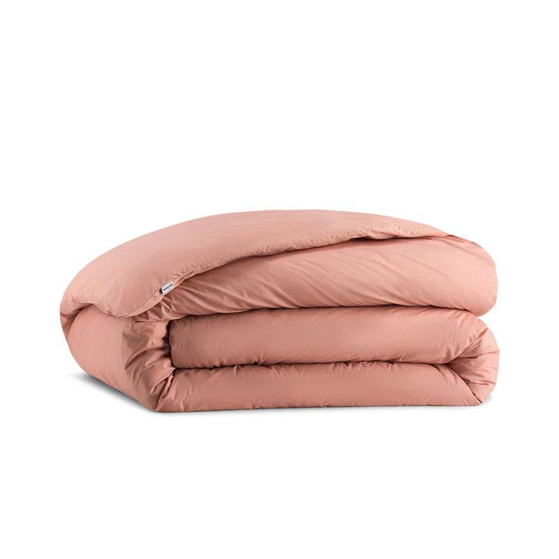 La housse de couette en percale de coton bio