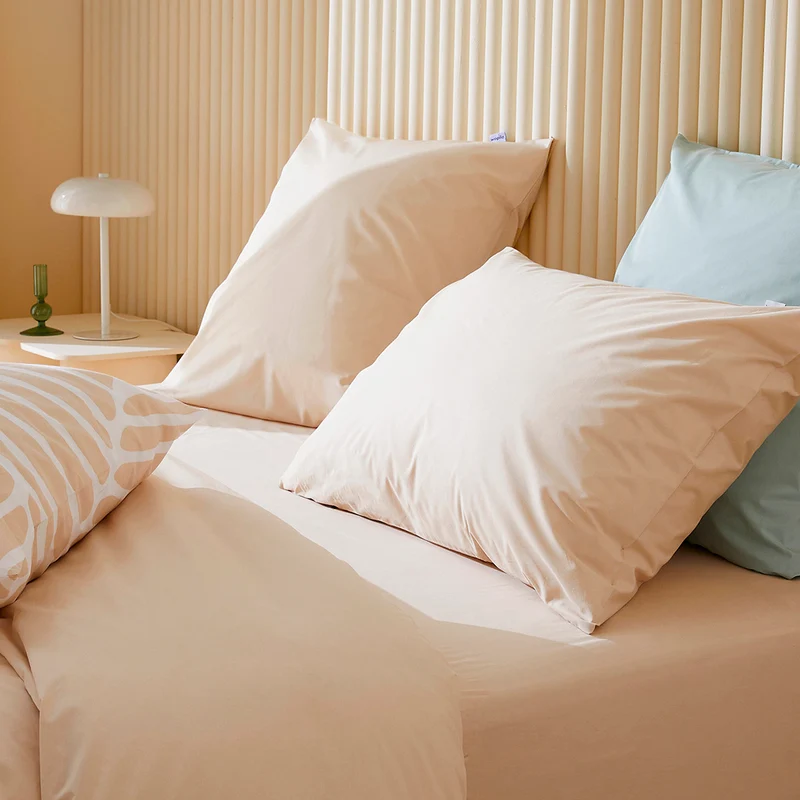 La housse de couette en percale de coton bio
