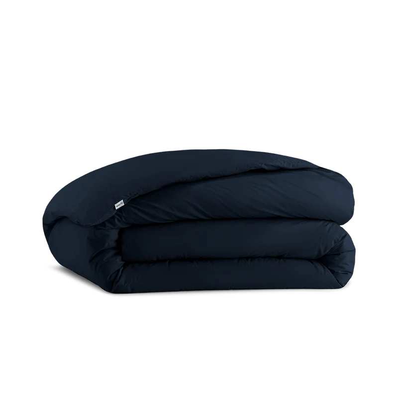 La housse de couette en percale de coton bio