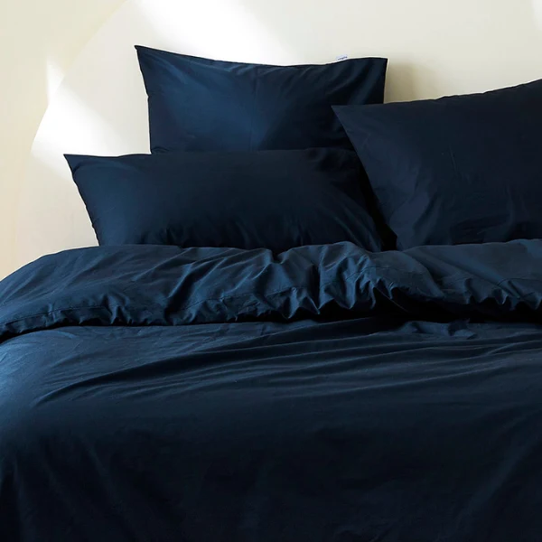 La housse de couette en percale de coton bio