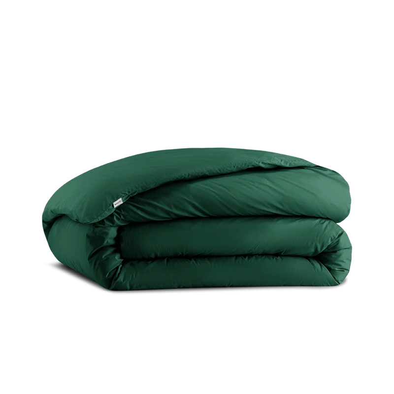 La housse de couette en percale de coton bio