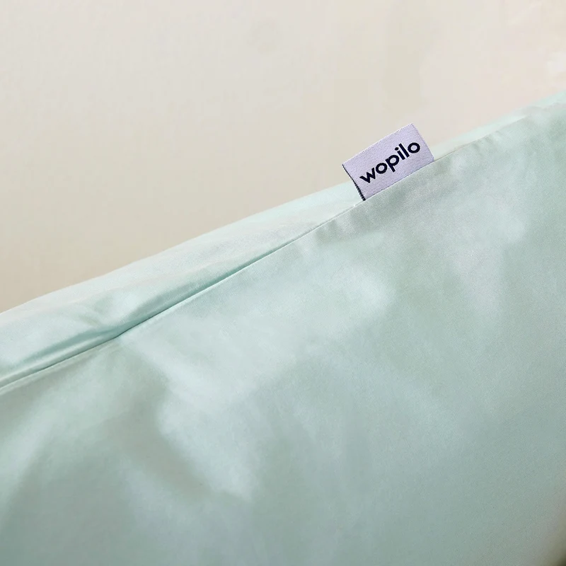 Taie d'oreiller enfant en percale de coton bio