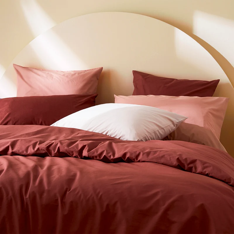 Le drap-housse en percale de coton bio