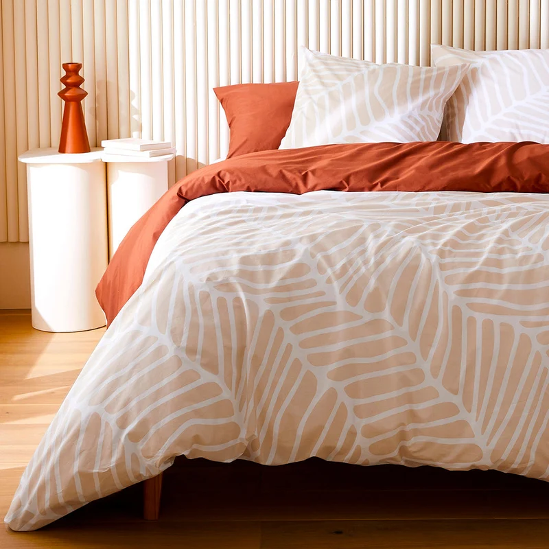 Le drap-housse en percale de coton bio