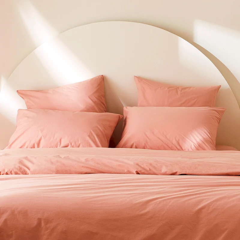 Le drap-housse en percale de coton bio