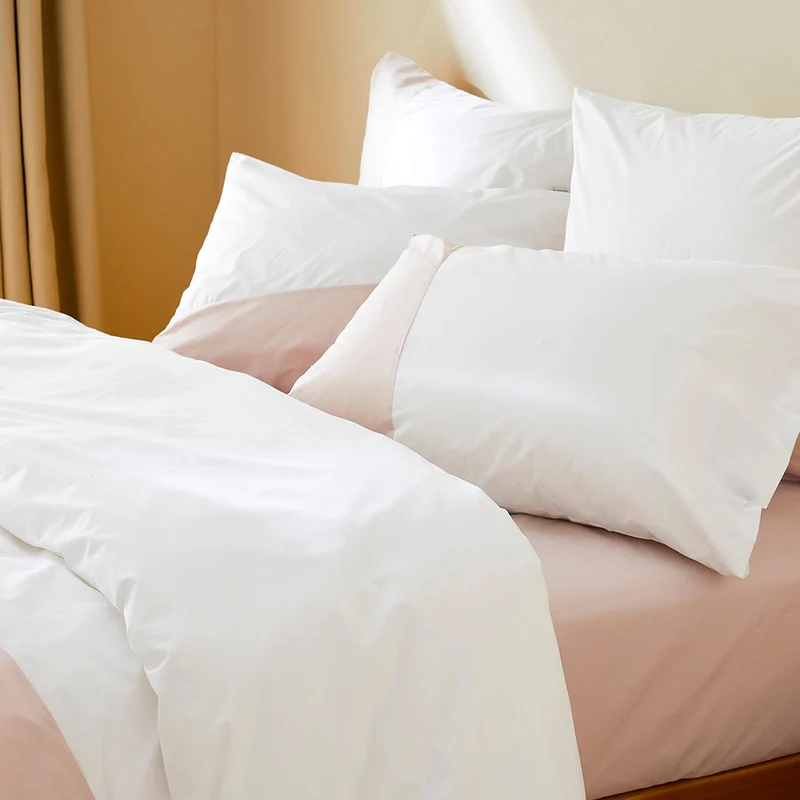 Le drap-housse en percale de coton bio