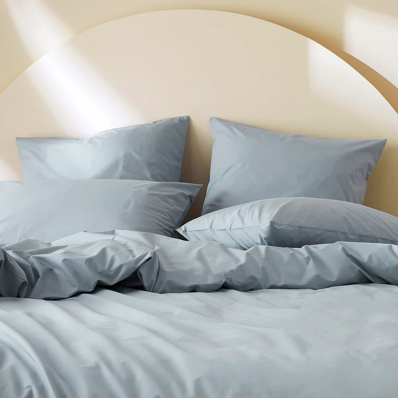 Le drap-housse en percale de coton bio