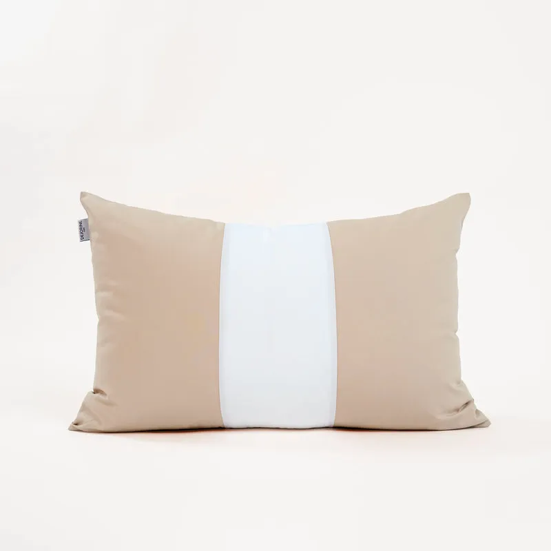 Housse de coussin Clava Perle des sables