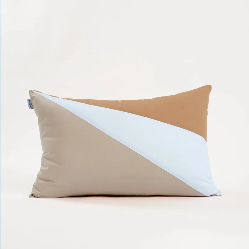 Housse de coussin Dagona Beige et Marron