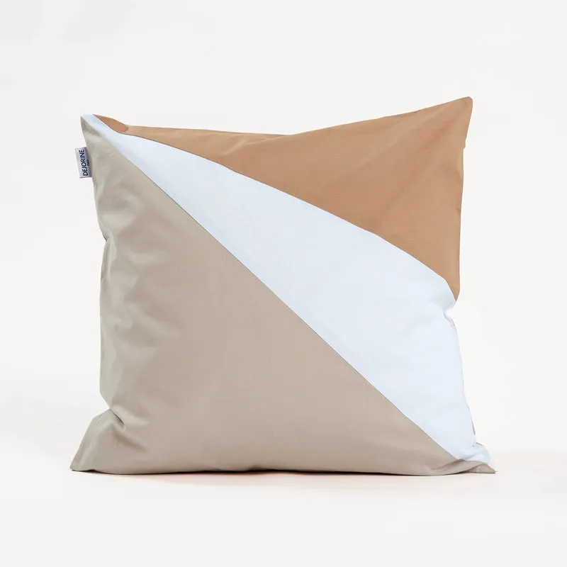 Housse de coussin Dagona Beige et Marron