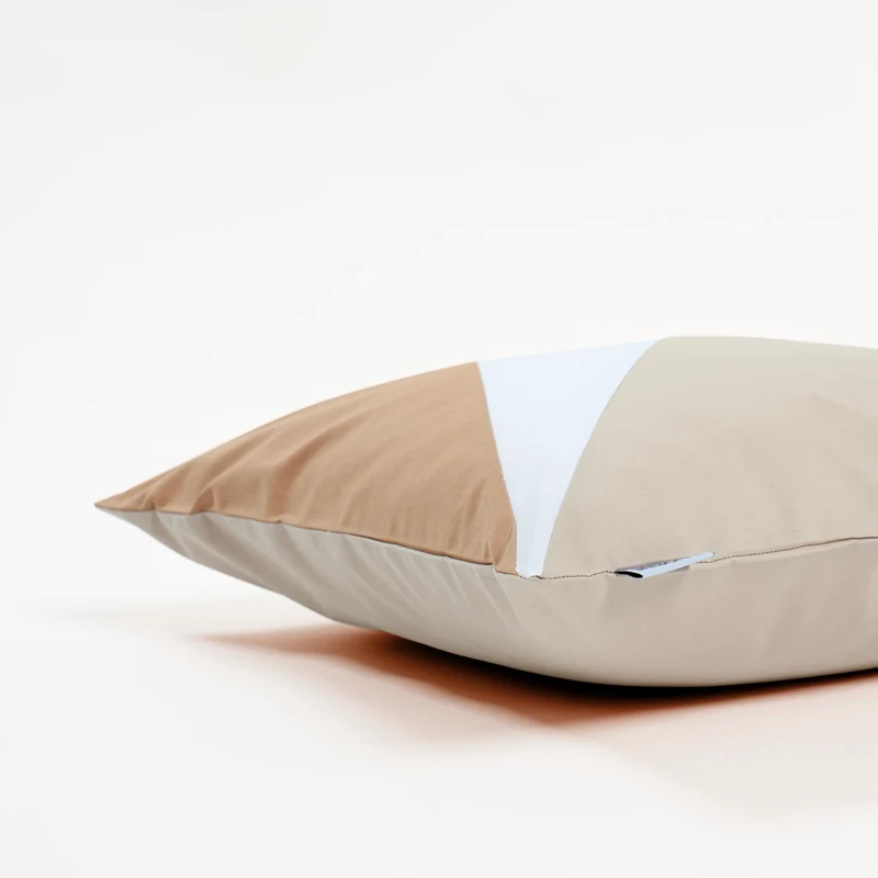 Housse de coussin Dagona Beige et Marron