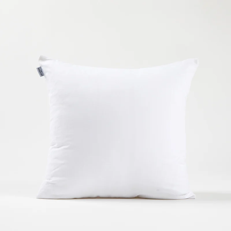 Housse de coussin unie en Coton - Blanc