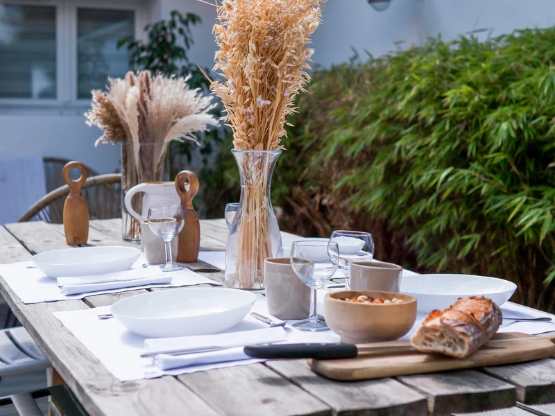 Serviettes de table Mensa Blanc x2