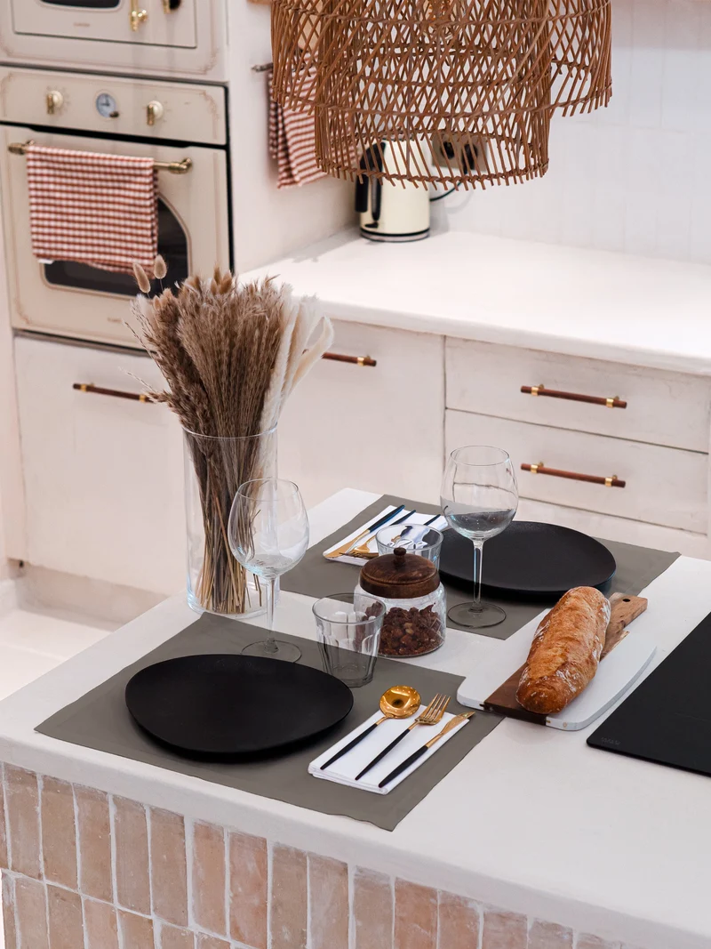Sets de table Mensa Ecorce de noyer x2