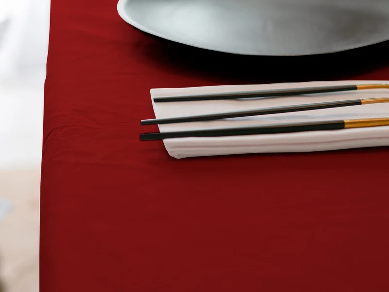 Nappe de table Mensa Terre rouge