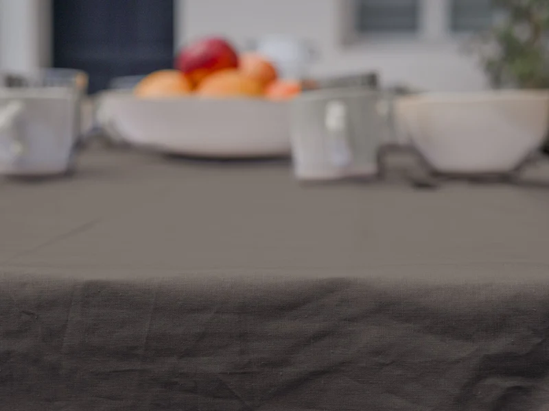 Nappe de table Mensa Ecorce de noyer