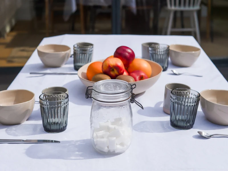 Nappe de table Mensa Blanc