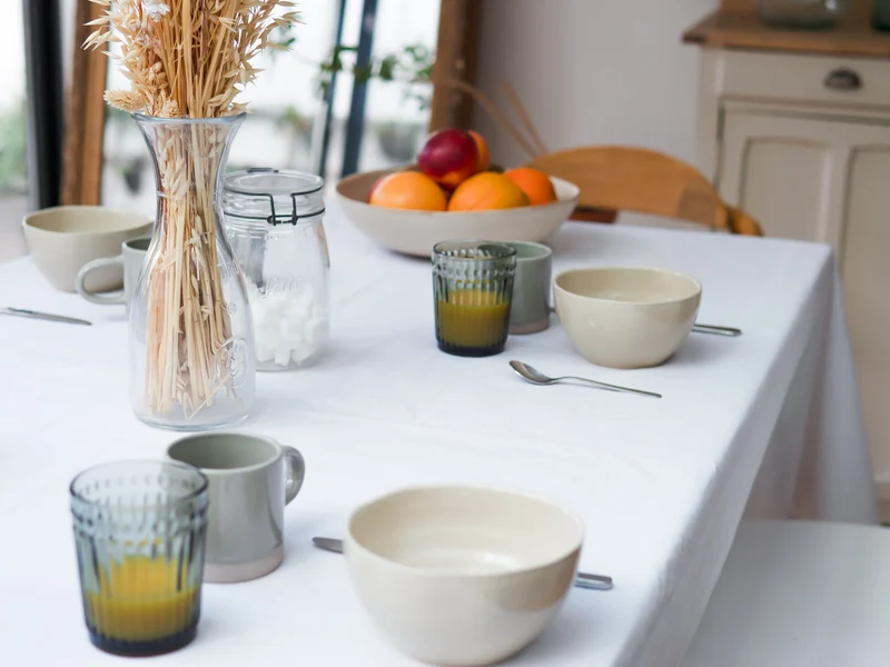 Nappe de table Mensa Blanc