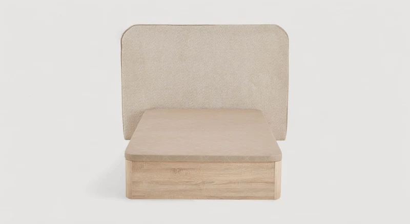 Lit coffre TEDDY latéral Bois Cambrian