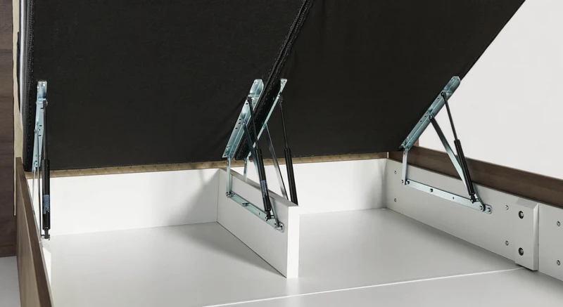 Lit coffre HUGO Bois Vermont Walnut