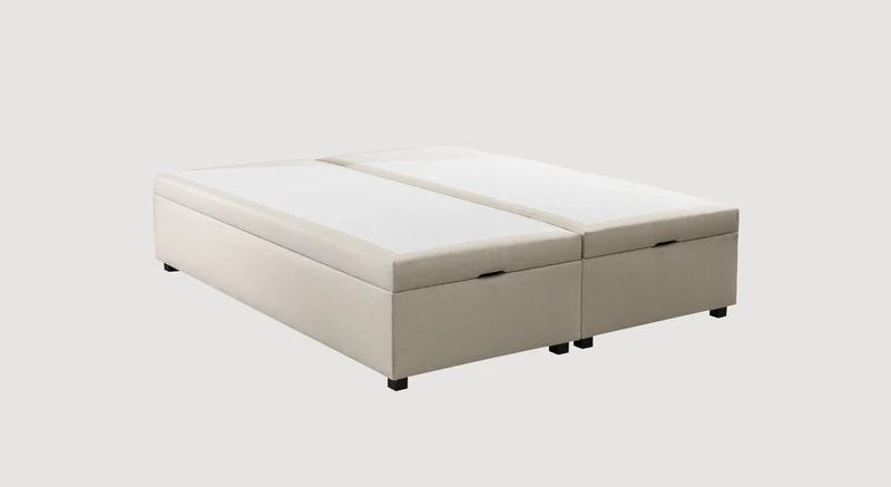 Lit coffre OUESSANT Luca Beige