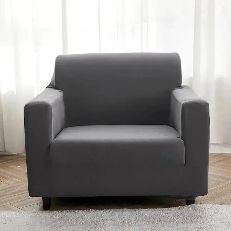 Housse De Fauteuil Extensible Gris anthracite