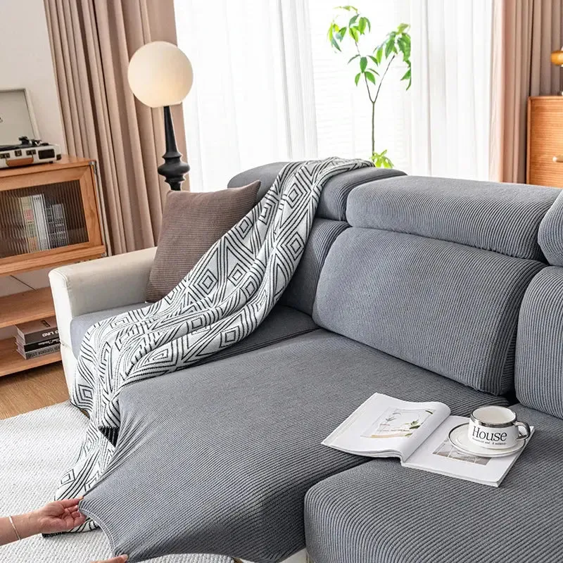 Housses de Coussins Assise, Dossier & Têtière - Jacquard Ligne