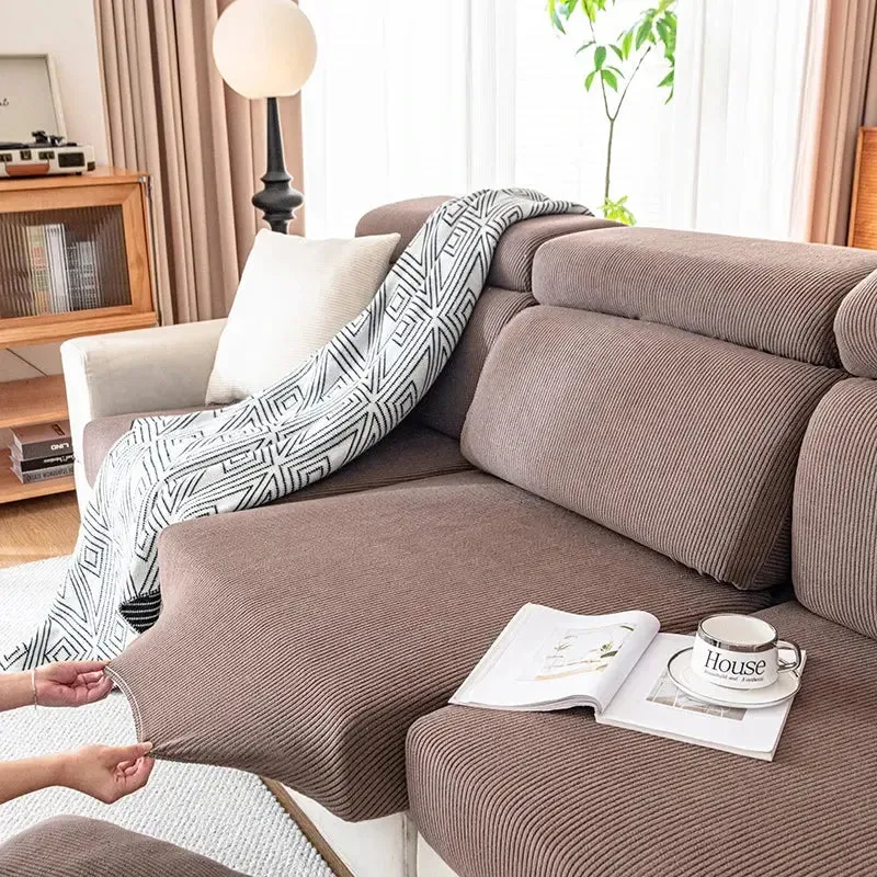 Housses de Coussins Assise, Dossier & Têtière - Jacquard Ligne