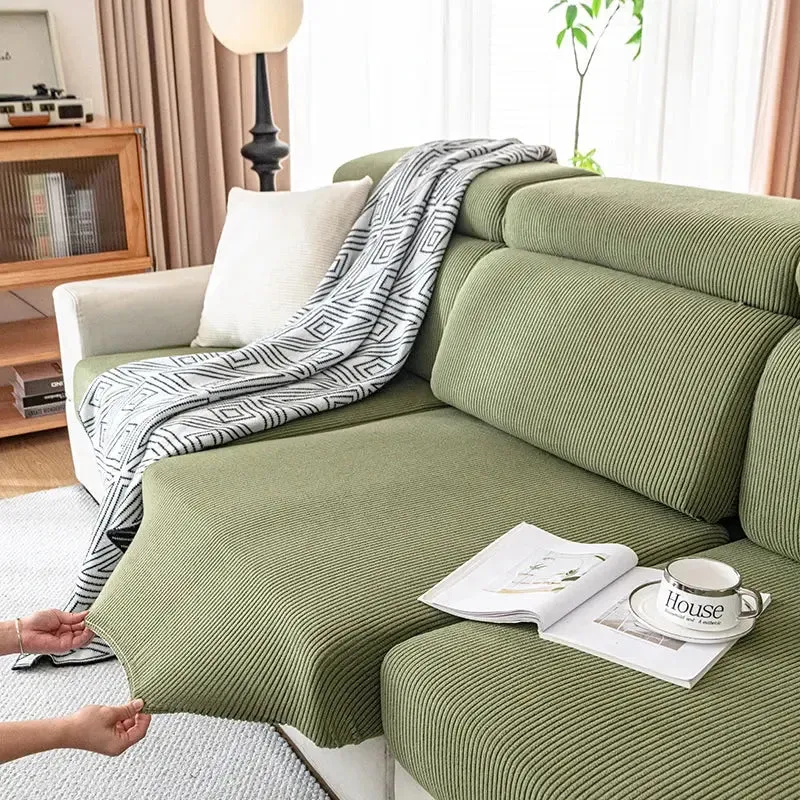 Housses de Coussins Assise, Dossier & Têtière - Jacquard Ligne