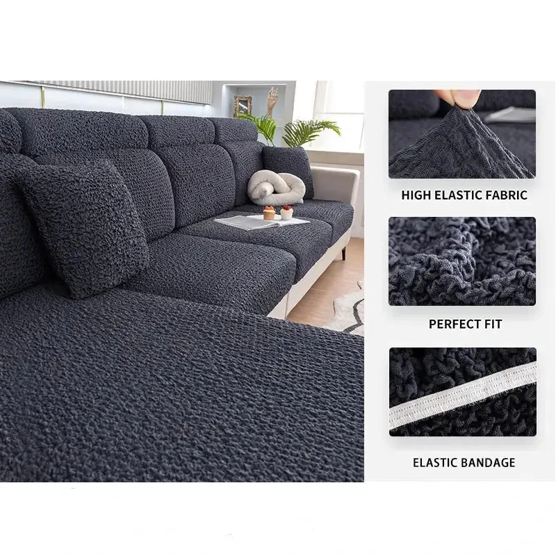 Housses de Coussins Assise, Dossier & Têtière – Seersucker™