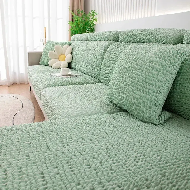 Housses de Coussins Assise, Dossier & Têtière – Seersucker™