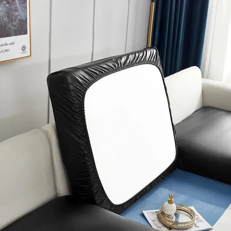 Housses de Coussins Assise, Dossier & Têtière - Simili Cuir Imperméable