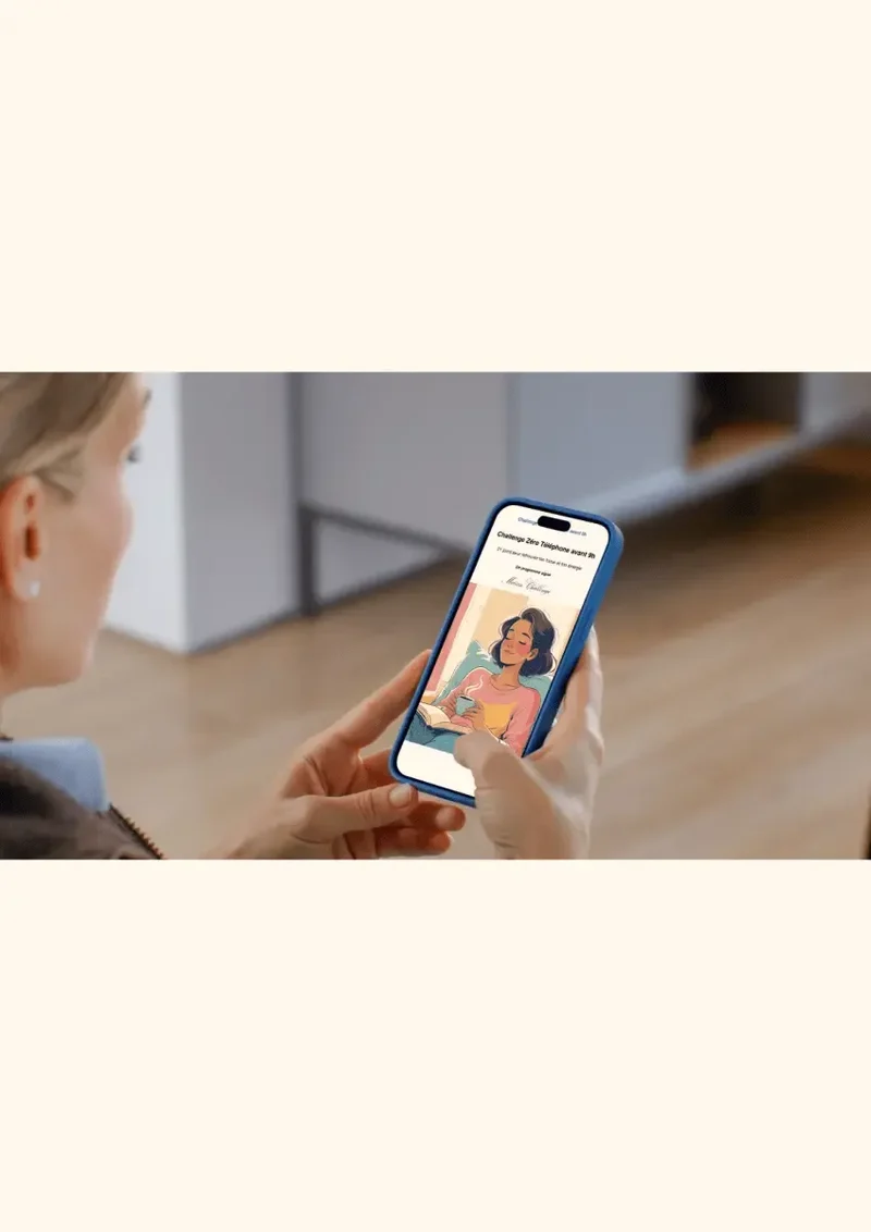 Challenge Zéro Téléphone avant 9h