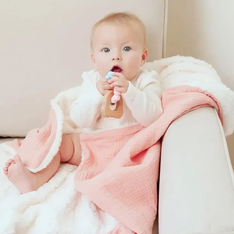 Couverture Bebe Velours