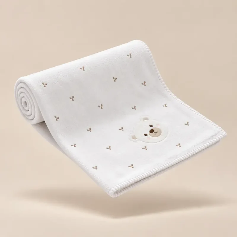 Couverture Bebe Nounours