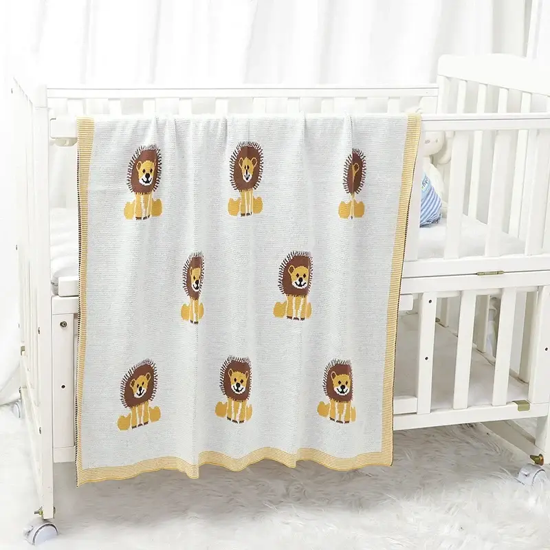 Couverture Bebe Lion