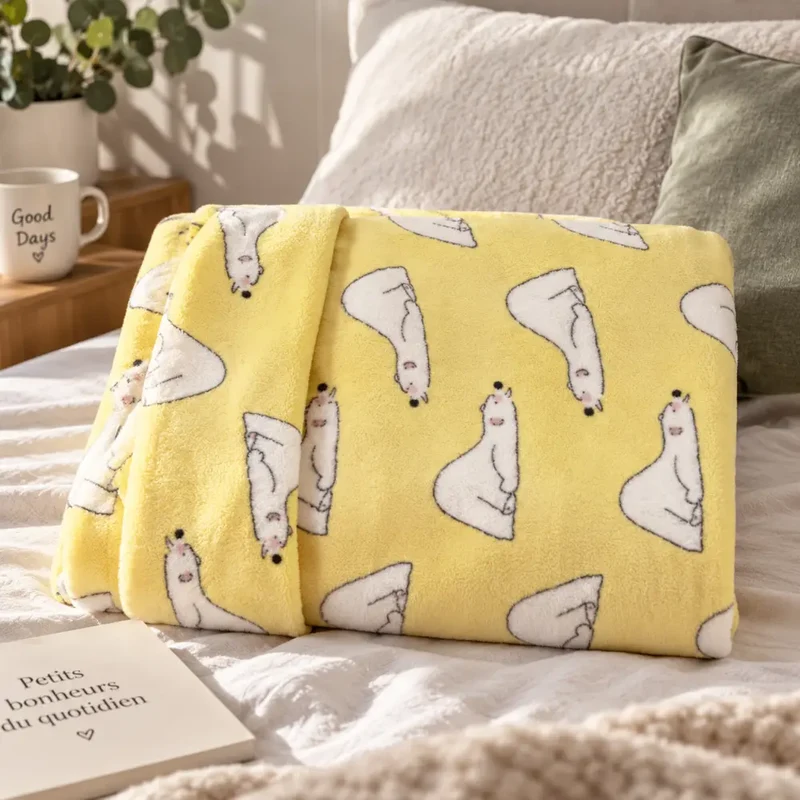 Couverture Bebe Jaune