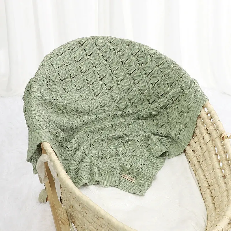 Couverture Bebe Grosse Maille