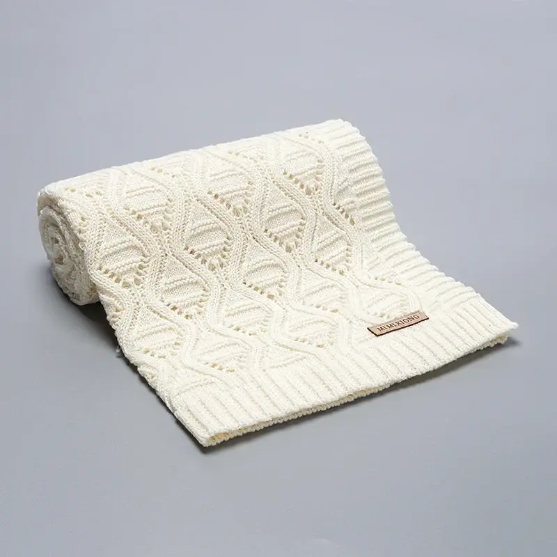 Couverture Bebe Grosse Maille